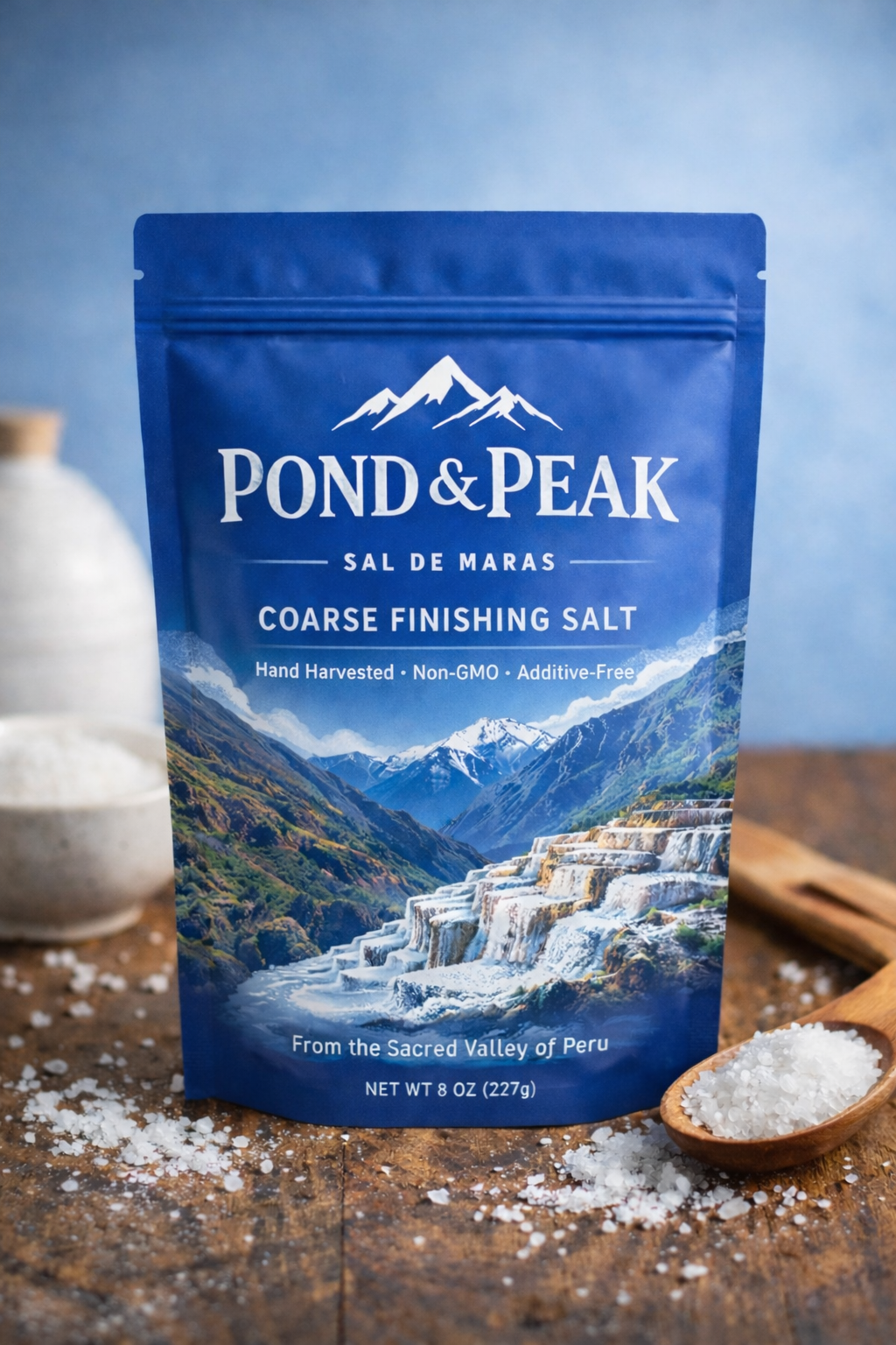 Pond & Peak Sal de Maras coarse finishing salt